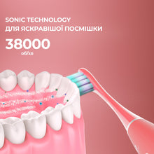 Завантажте зображення в засіб перегляду галереї, Звукова зубна щітка Oclean Find Duo Set Червона та Синя