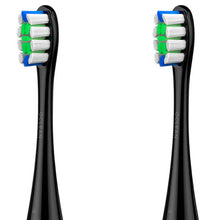 Завантажте зображення в засіб перегляду галереї, Змінні насадки для зубної щітки Oclean Brush Heads RefillsP1C5 чорні 2 штуки