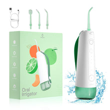 Завантажте зображення в засіб перегляду галереї, Іригатор ротової порожнини Oclean W10 зелений із комплектом