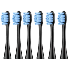 Завантажте зображення в засіб перегляду галереї, Змінні насадки для зубної щітки Oclean Brush Heads Refills P2S5 чорні 6 штук