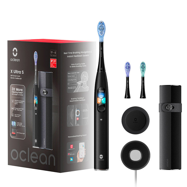 Електрична зубна щітка oclean x ultra set. Купити електричну зубну