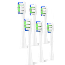 Завантажте зображення в засіб перегляду галереї, Змінні насадки для зубної щітки Oclean Brush Heads Refills P1C1 білі 6 штук
