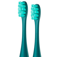 Завантажте зображення в засіб перегляду галереї, Змінні насадки для зубної щітки Oclean Brush Heads Refills PW09 зелені 2 штуки
